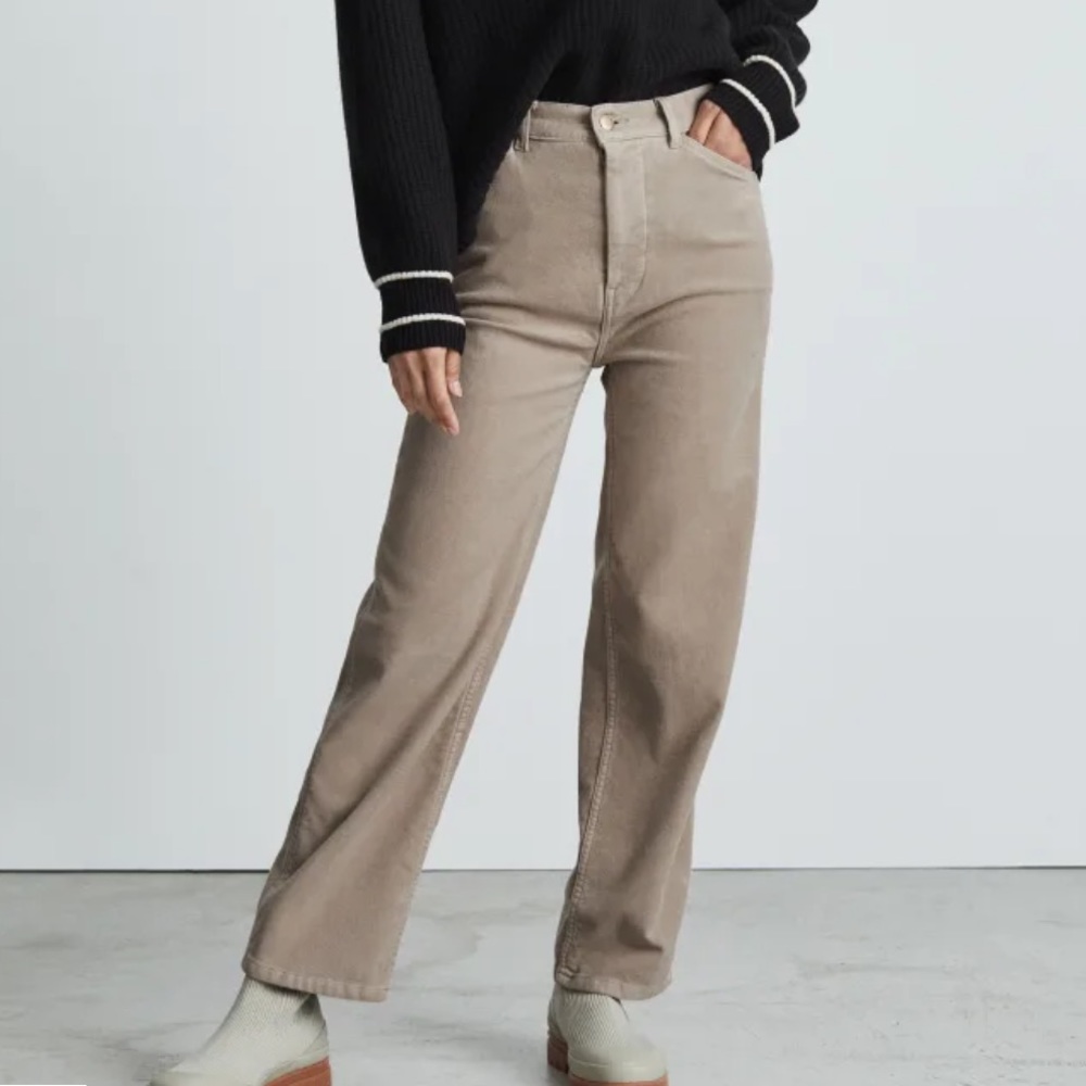 Everlane Moleskin Way-High Pant